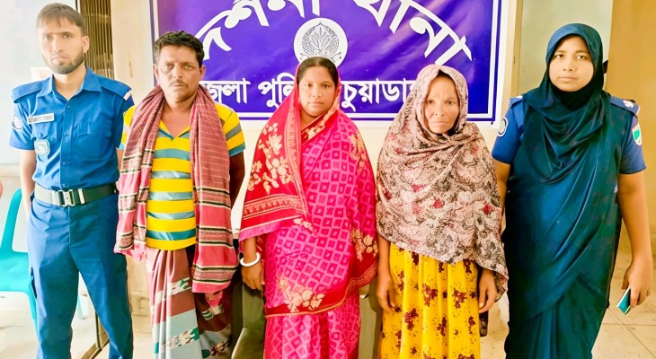 দর্শনায় হাঁস-মুরগি চুরির দায়ে স্বামী-স্ত্রীসহ ৩ জনের কারাদণ্ড